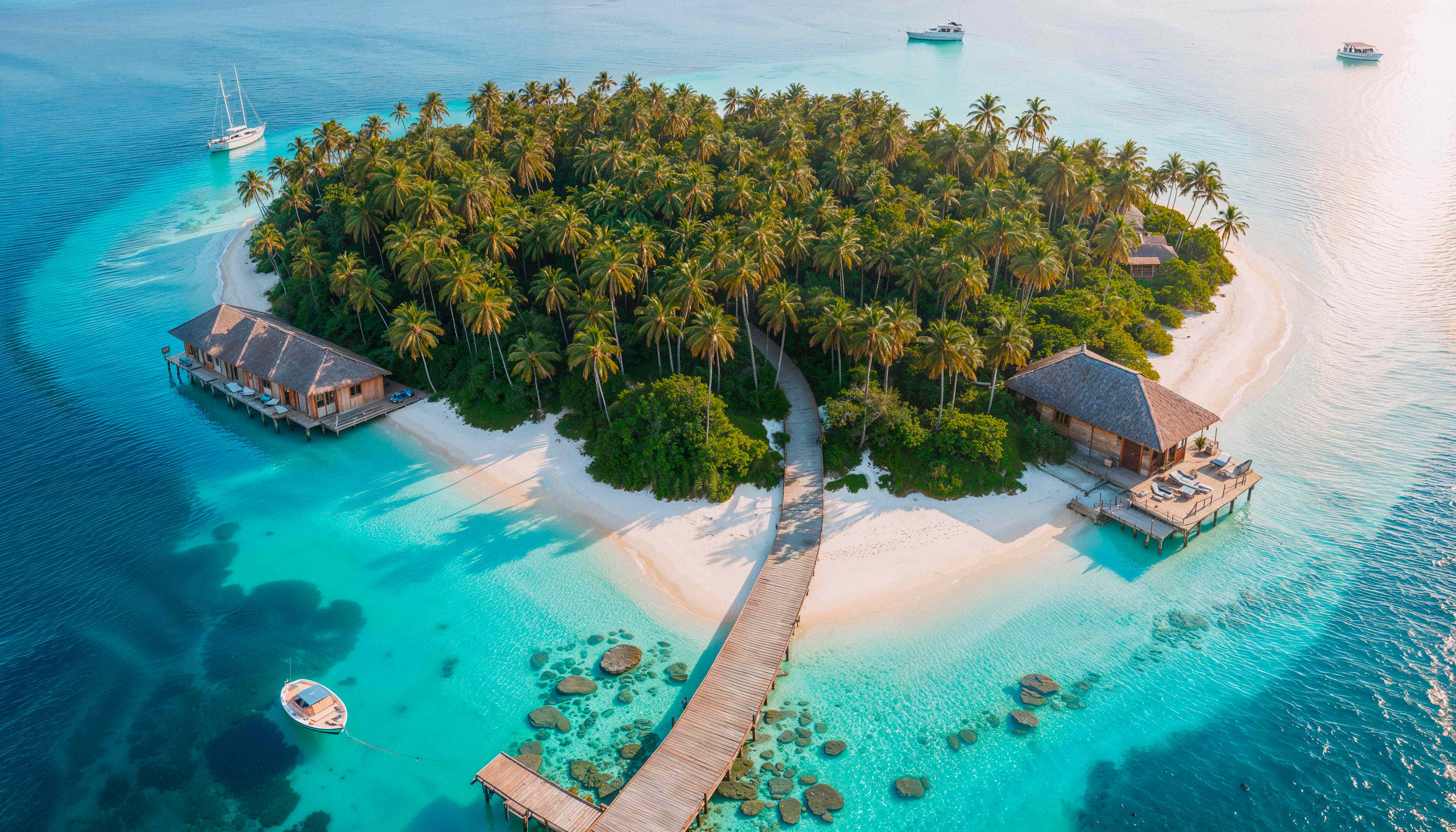 Beautiful Zanzibar tropical paradise